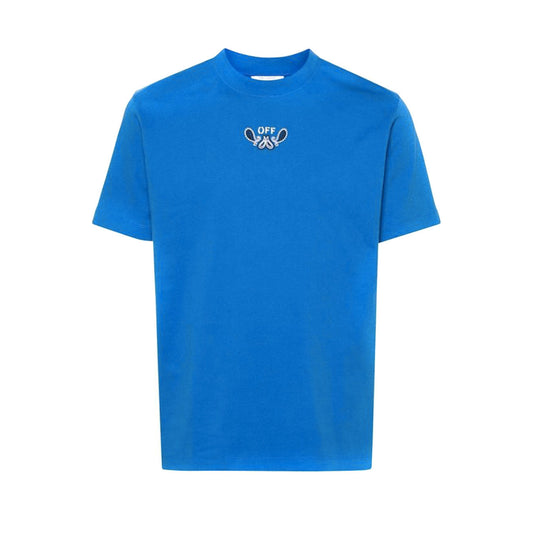 Off-white T-Shirt Herren Hellblau