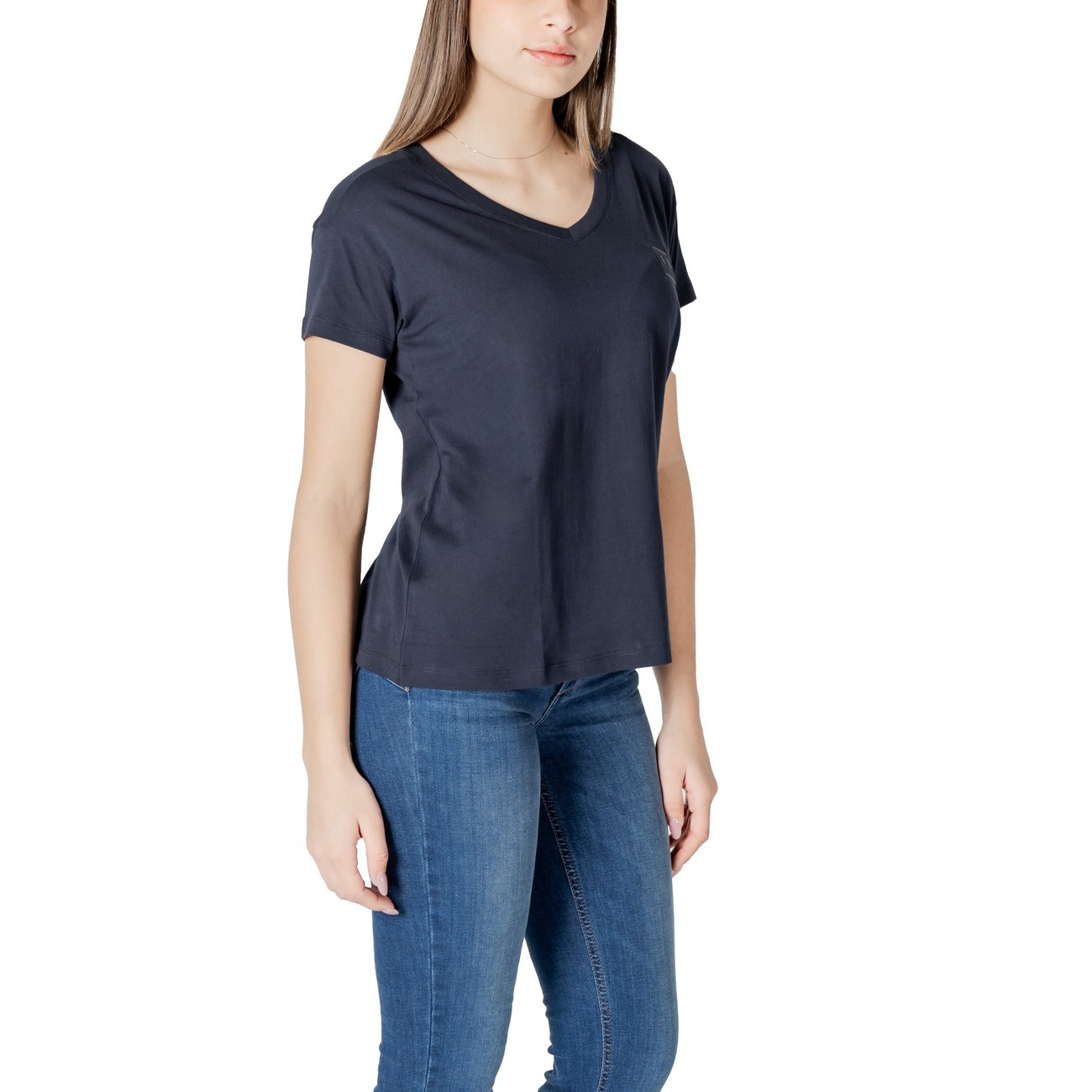 Armani Exchange T-Shirt Damen Blau #2413580