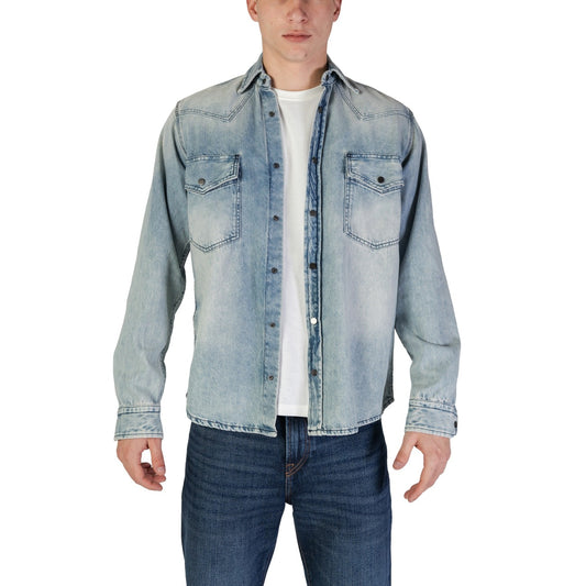 Boss Shirt Herren Blau