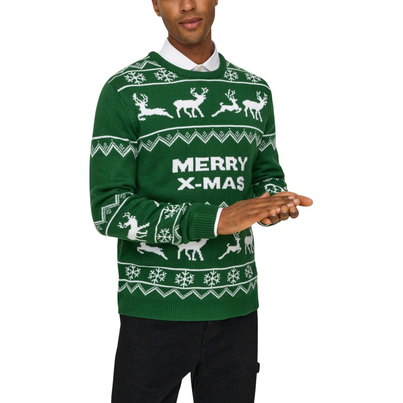 Only & Sons Knitwear Men Green