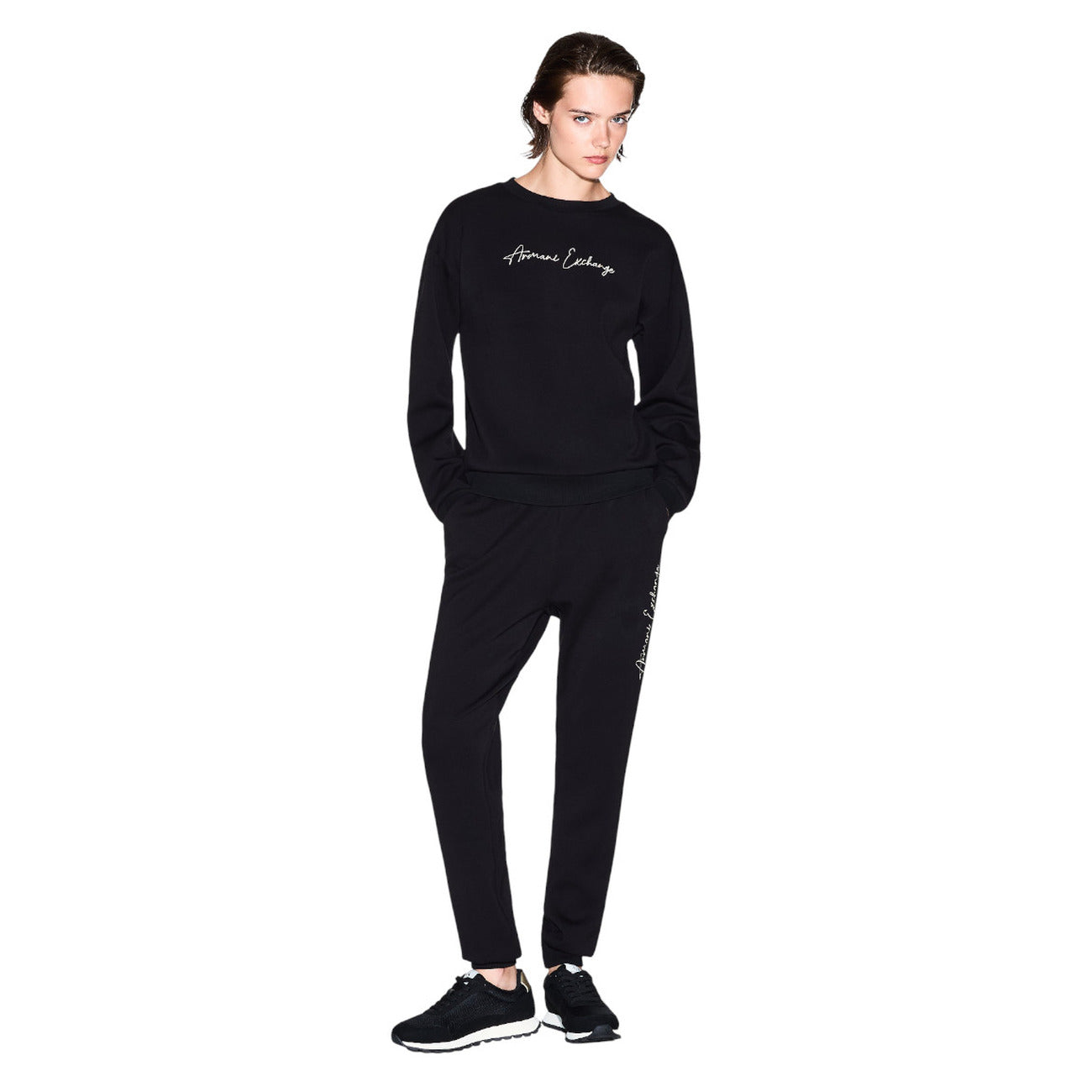 Armani Exchange Hose Damen Schwarz #2439594