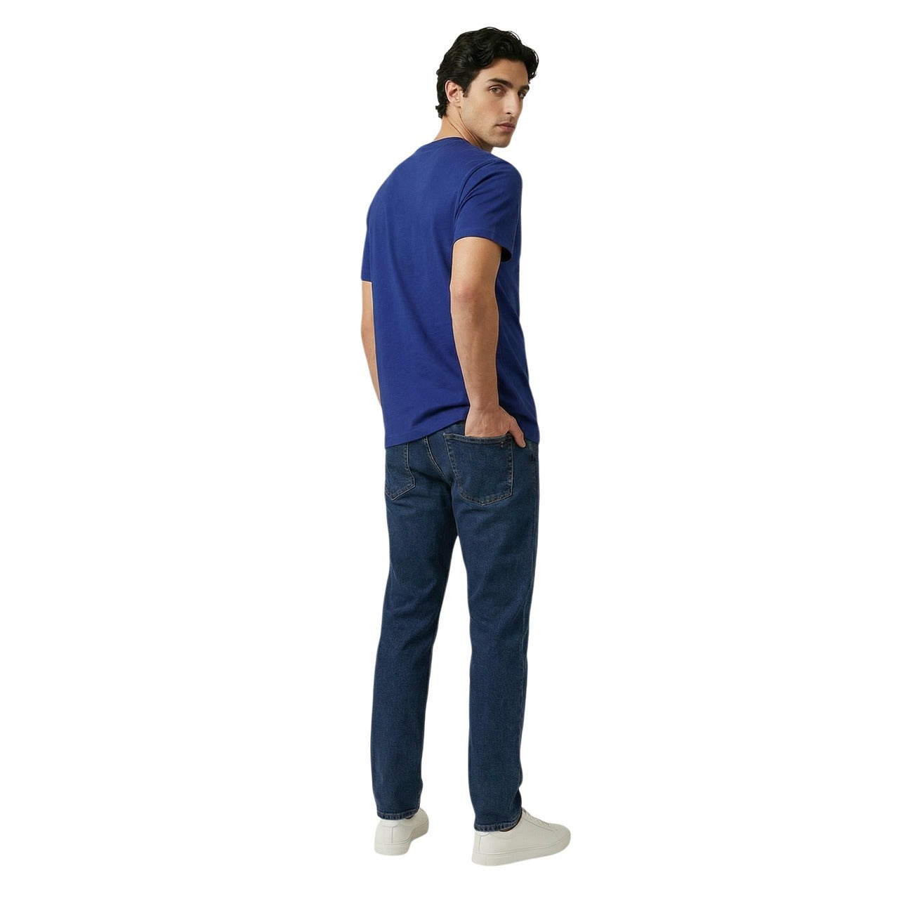 Replay T-Shirt Herren Blau