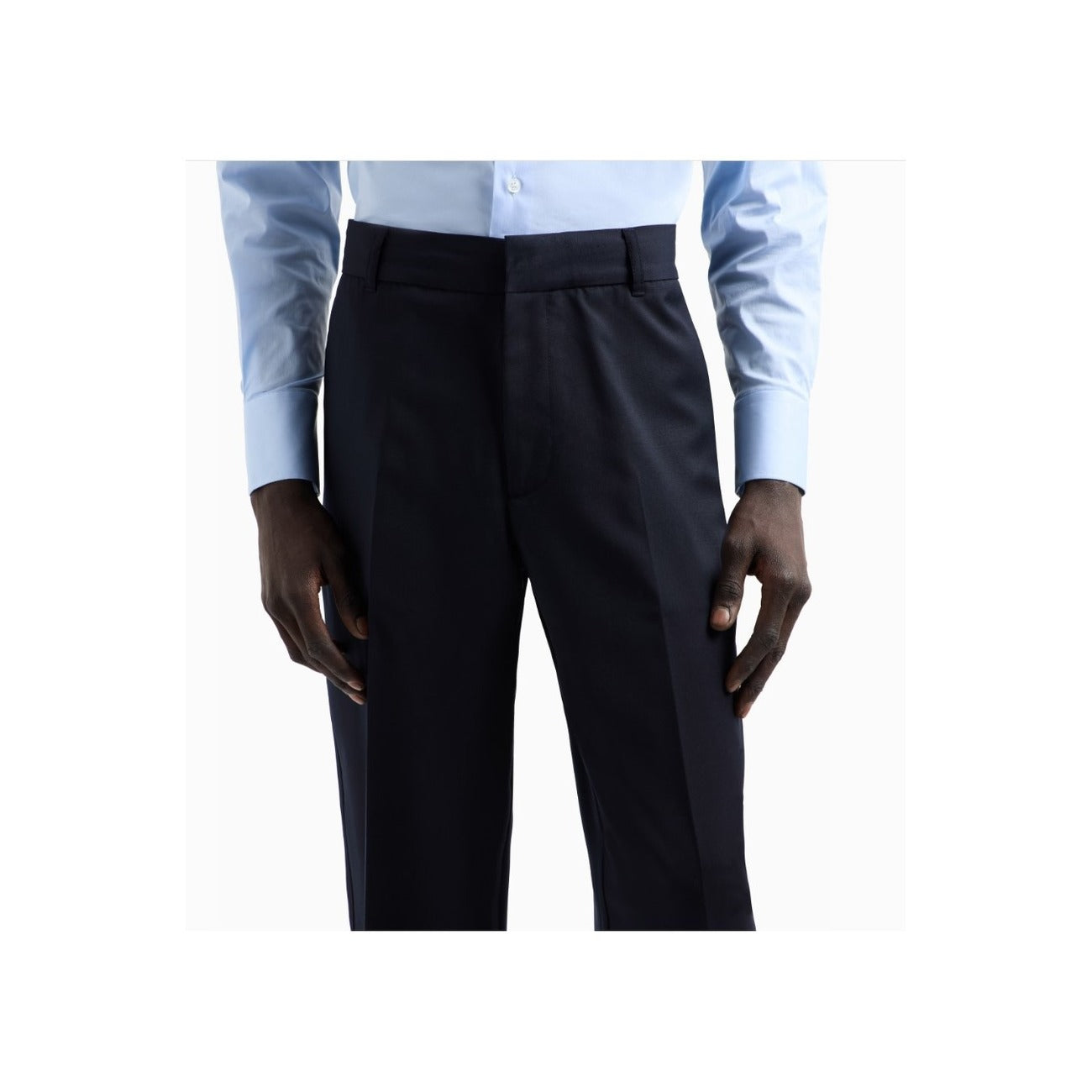 Emporio Armani Trousers Men Blue