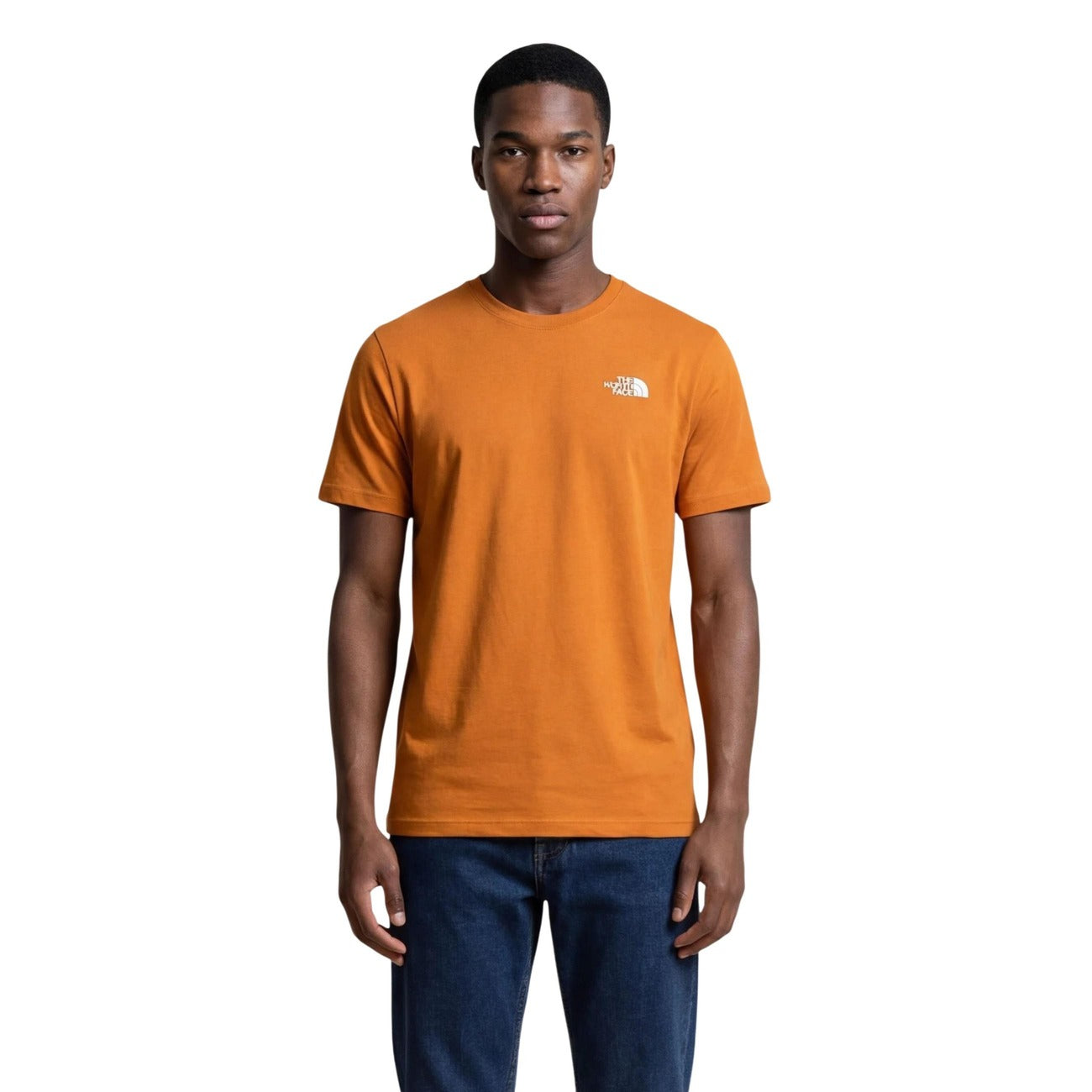 The North Face T-shirt Heren Oranje