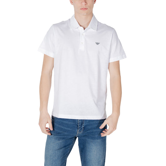 Emporio Armani Underwear Polo Top Herren Weiß #2419123