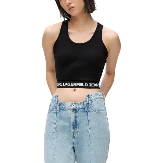 Karl Lagerfeld Jeans Top Dames Zwart #2452498