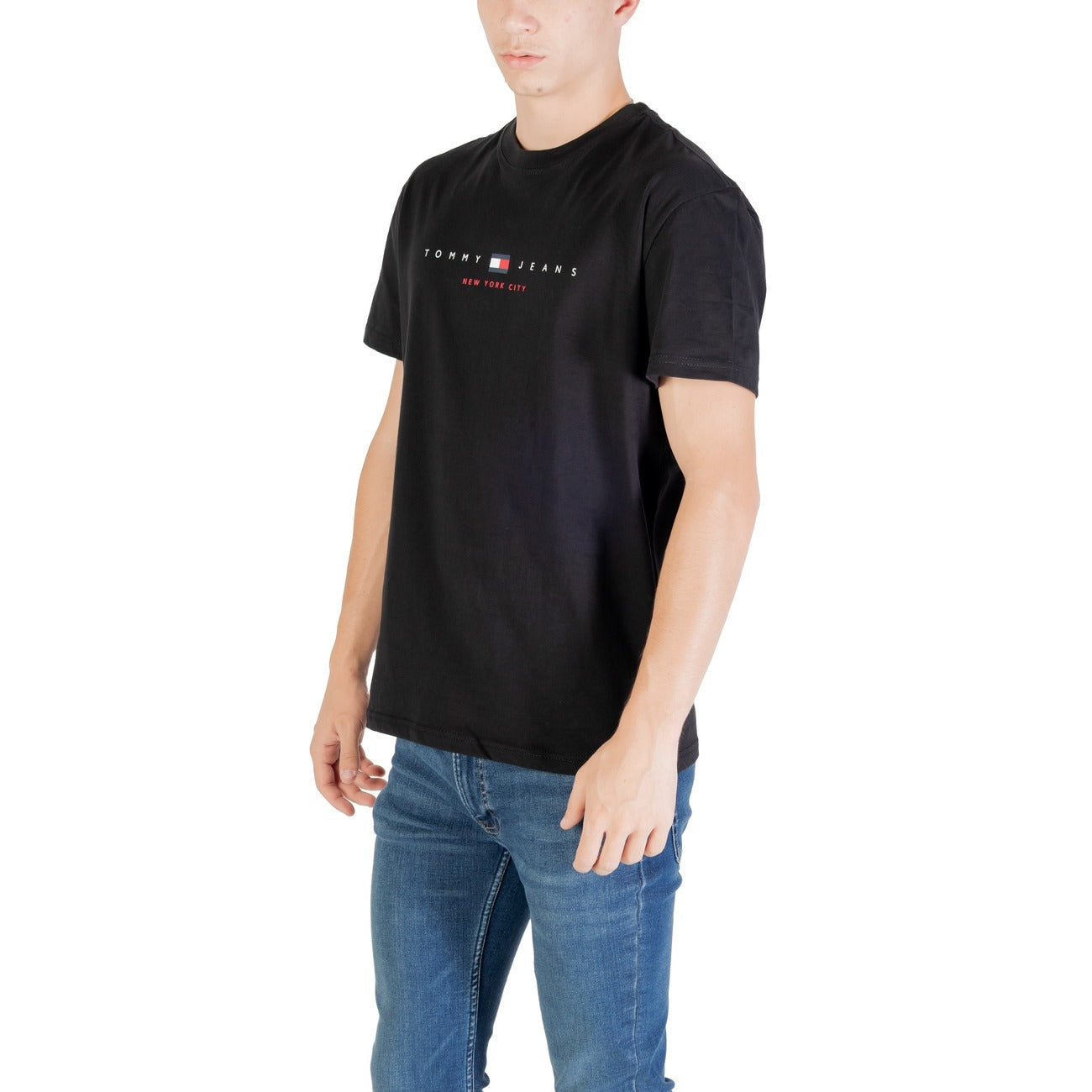Tommy Hilfiger Jeans T-shirt Heren Zwart #2426660