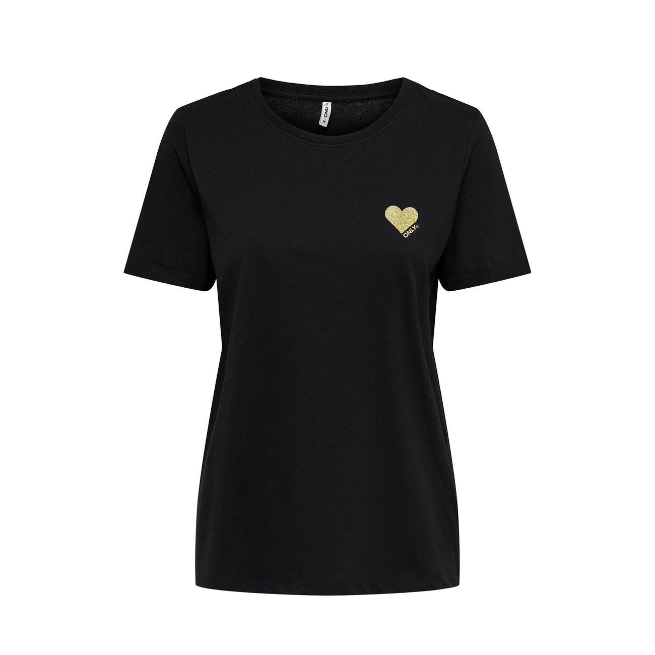 Only T-Shirt Damen Schwarz #2311344