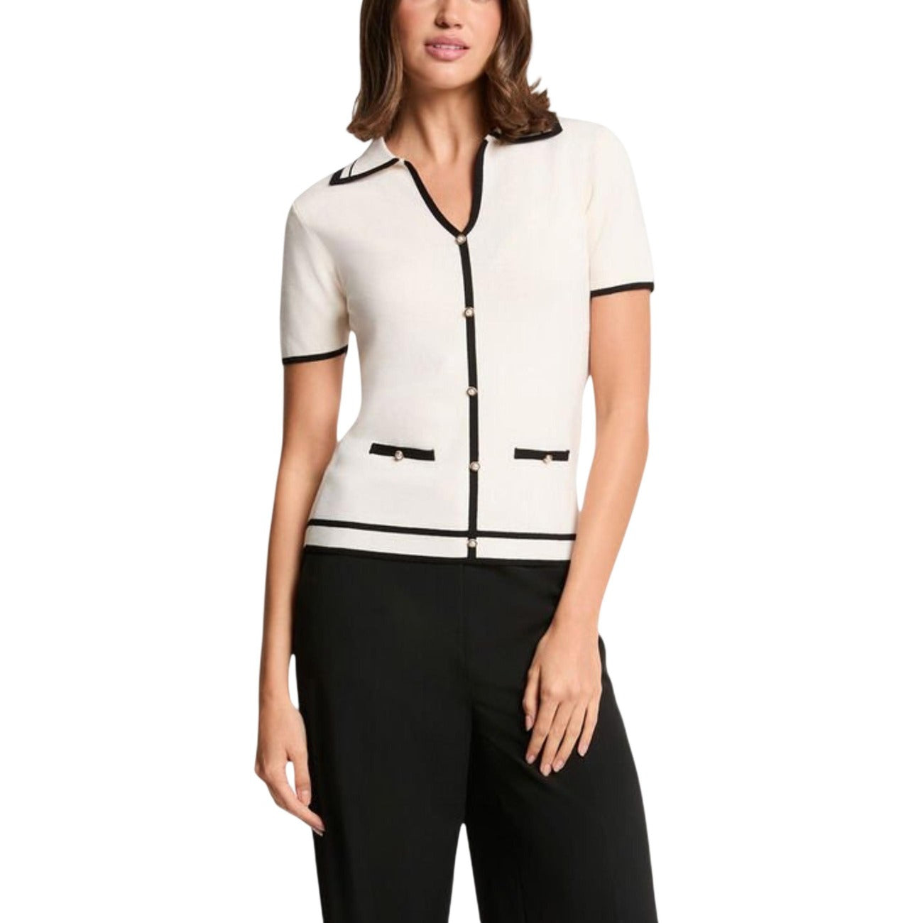 Morgan De Toi Strickmode Damen Beige #2451603