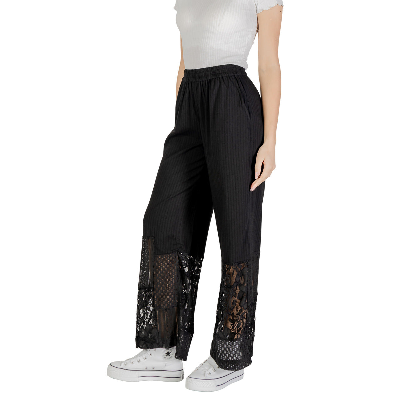 Ichi Broek Dames Zwart
