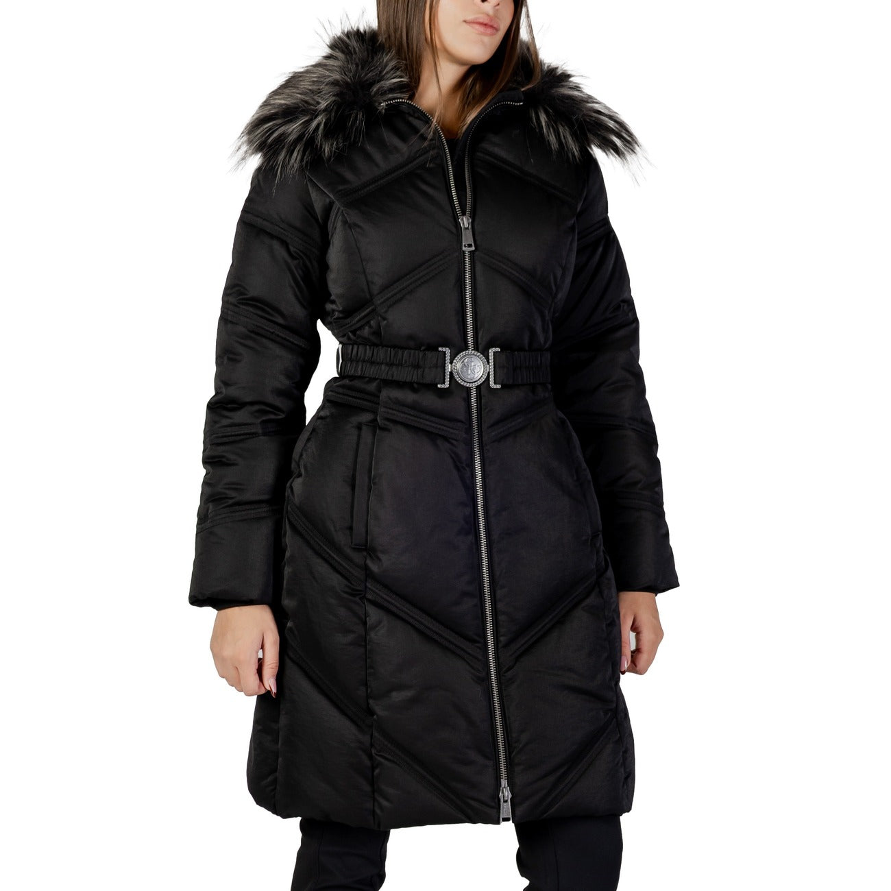 Guess Windjack Damen Schwarz