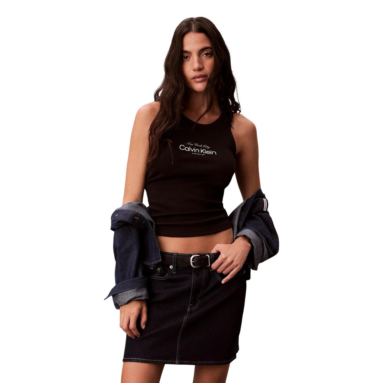 Calvin Klein Jeans Vest Dames Groen