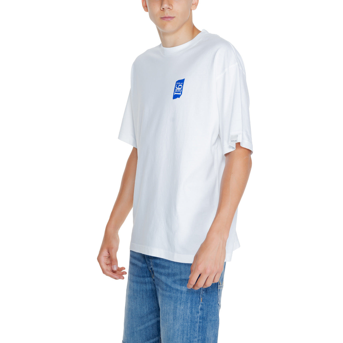 Replay T-shirt Heren Wit #2325823