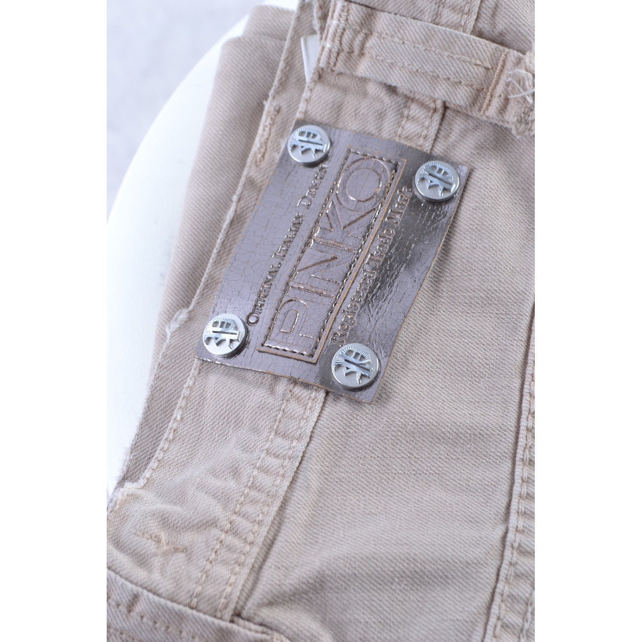Pinko Jeans Dames Beige