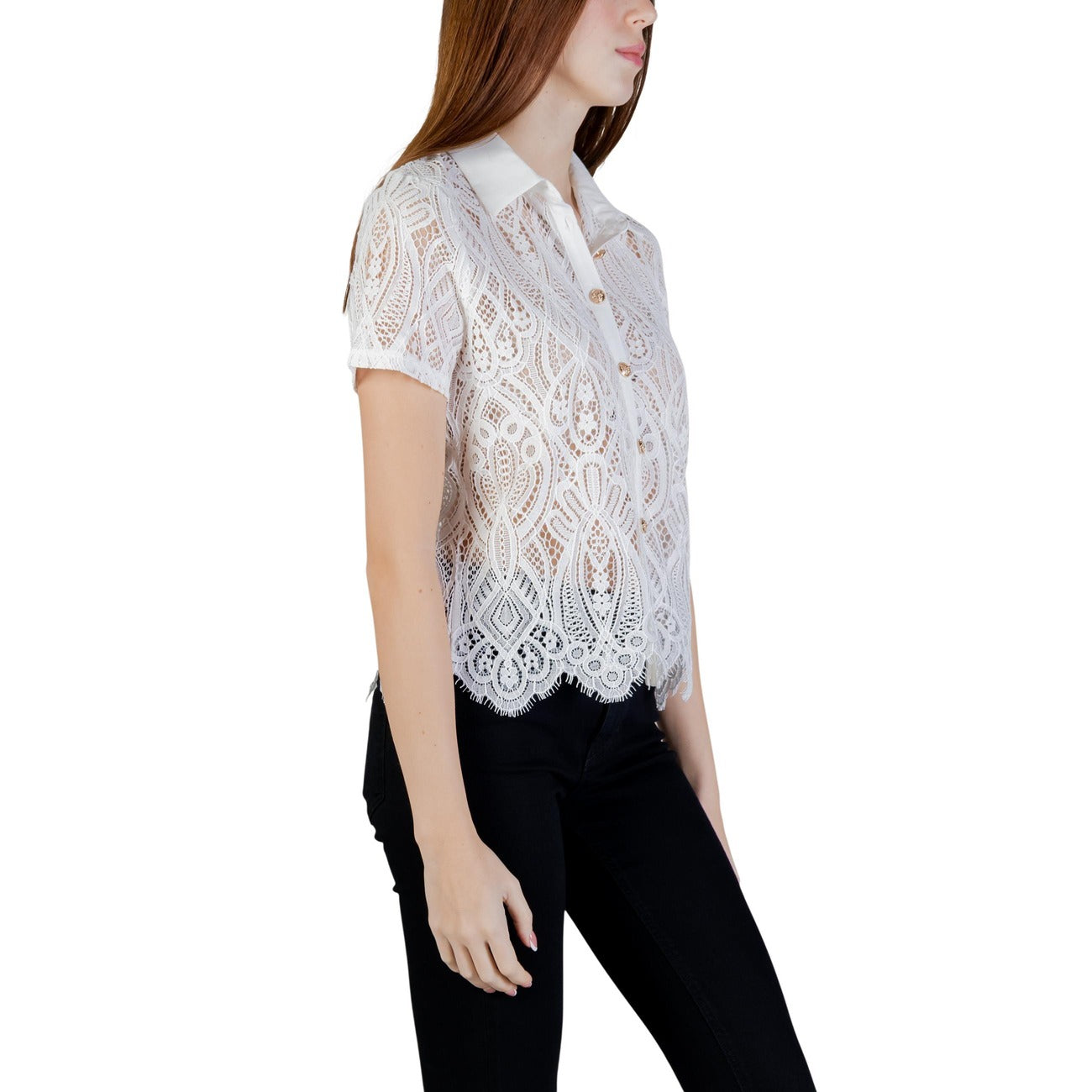 Morgan De Toi Shirt Damen Weiß
