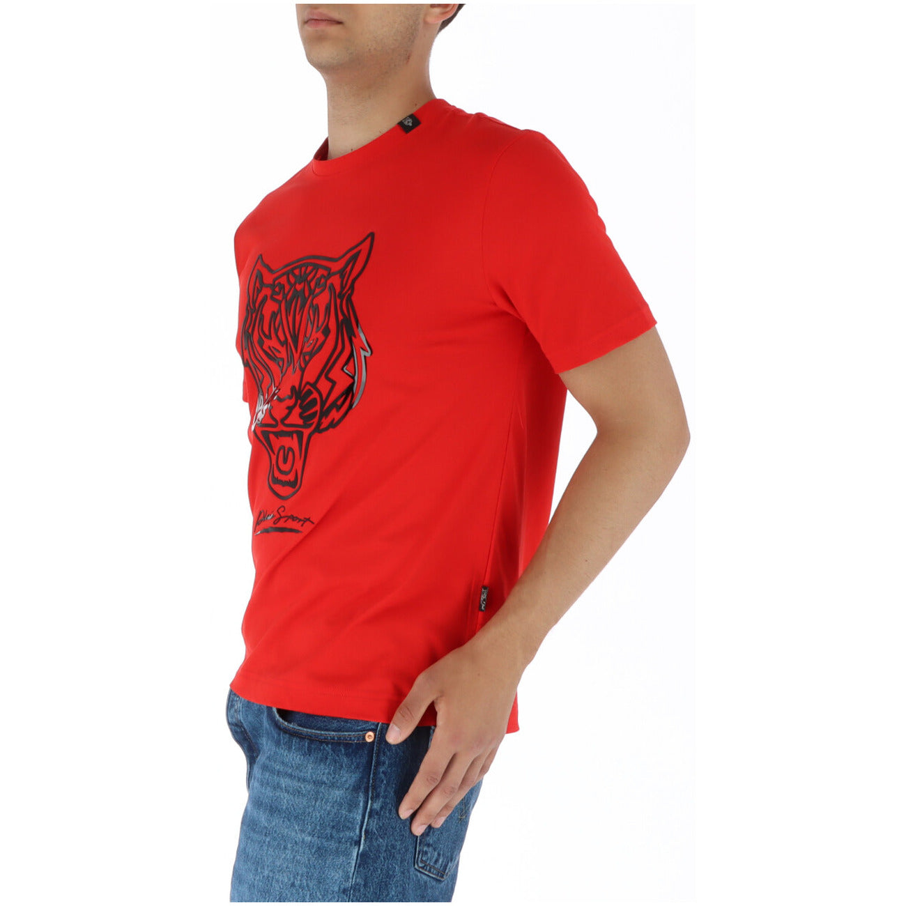Plein Sport T-shirt Heren Rood #444107