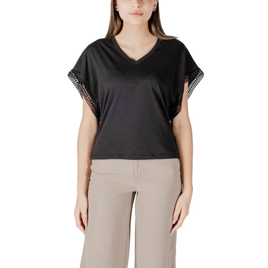 Ichi Bloes Dames Zwart #2417226