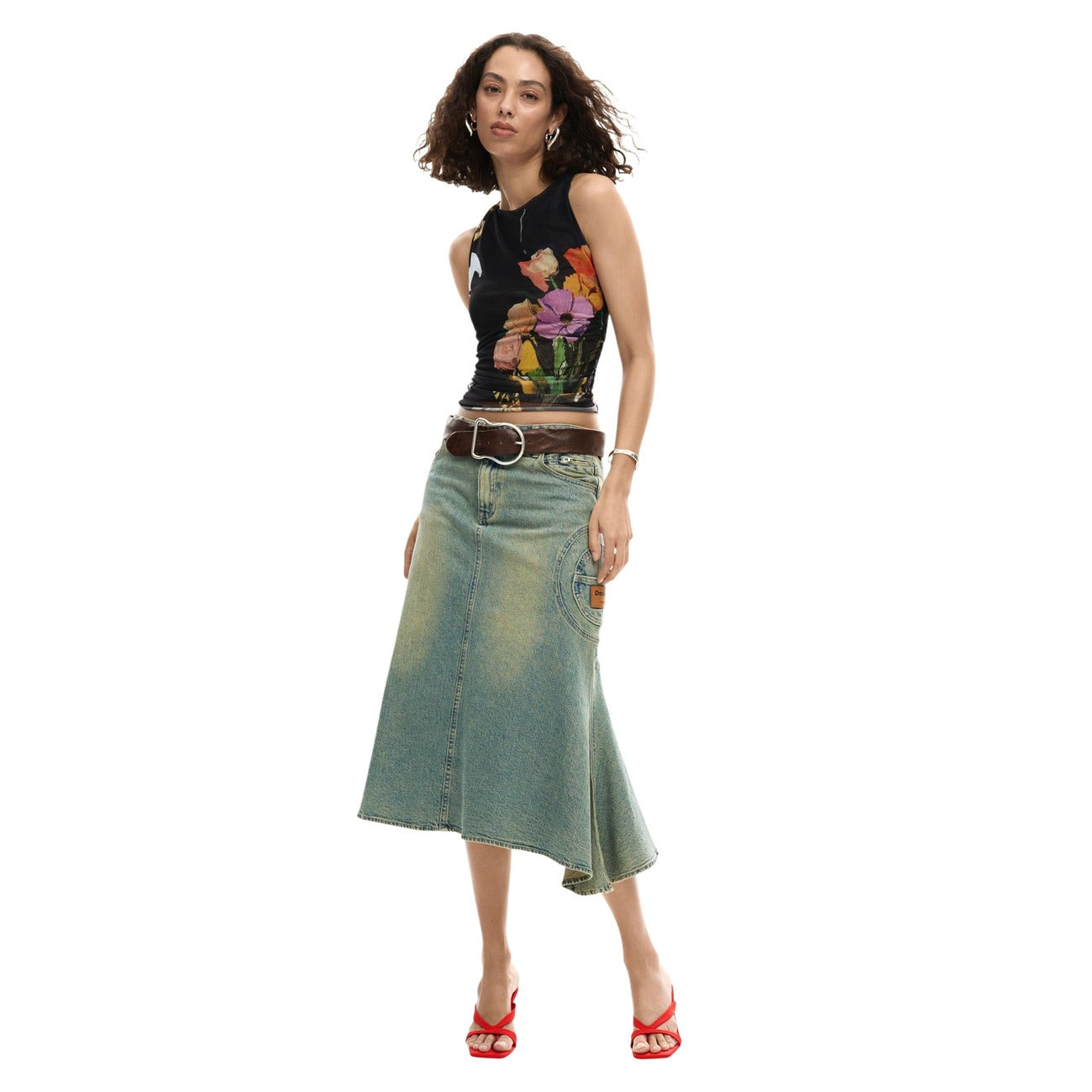 Desigual Top Damen Schwarz
