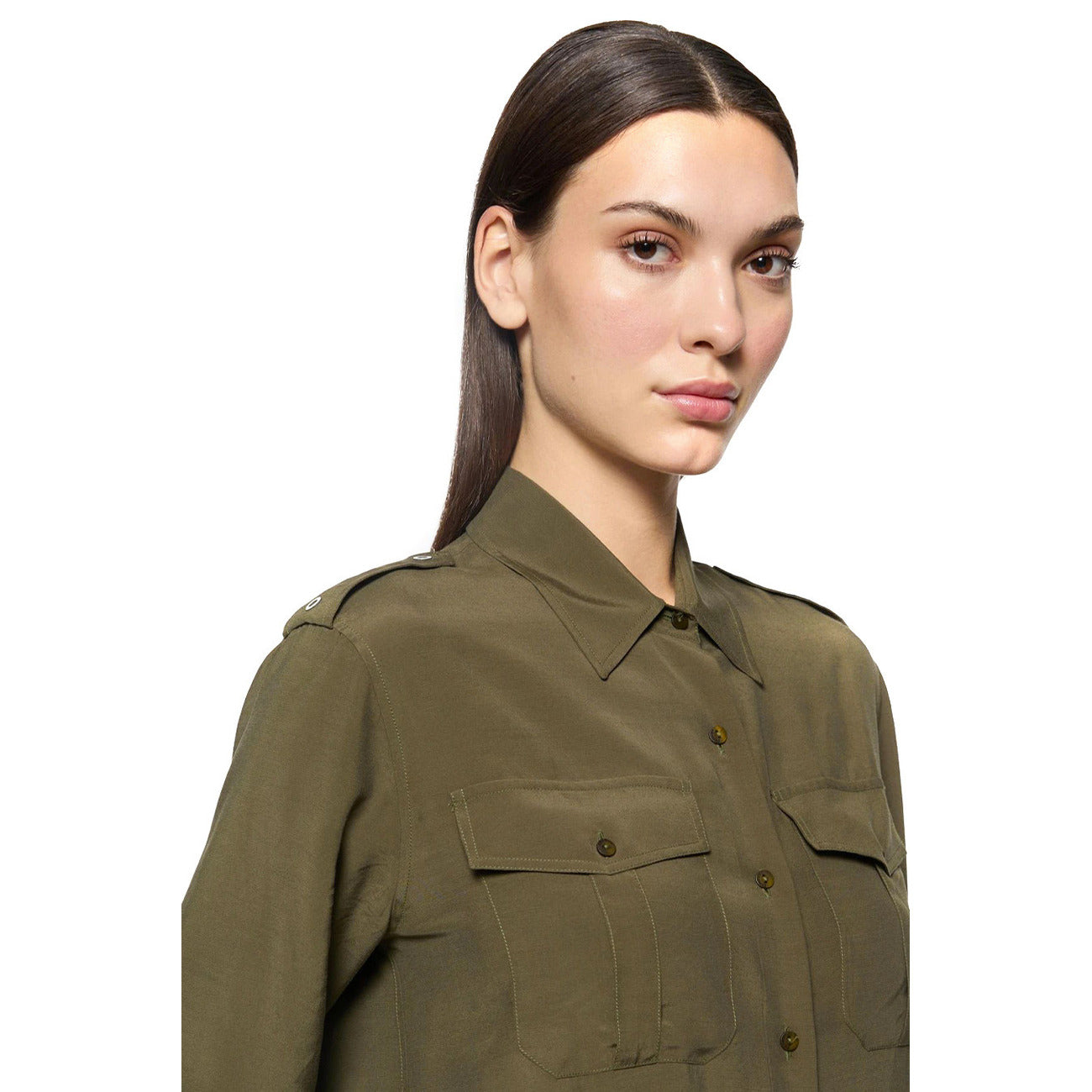 Dondup Shirt Dames Groen
