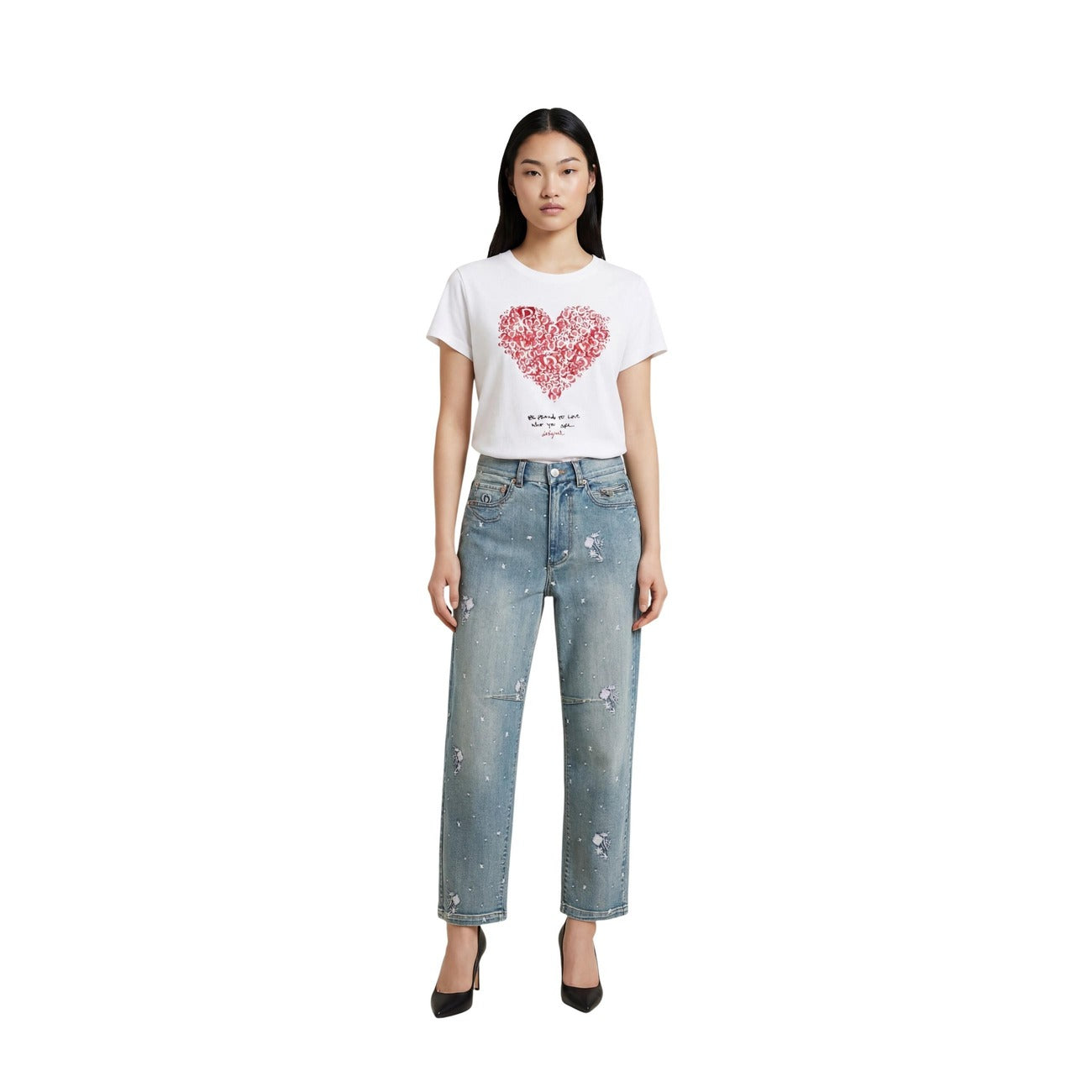 Desigual Jeans Damen Hellblau #2465745