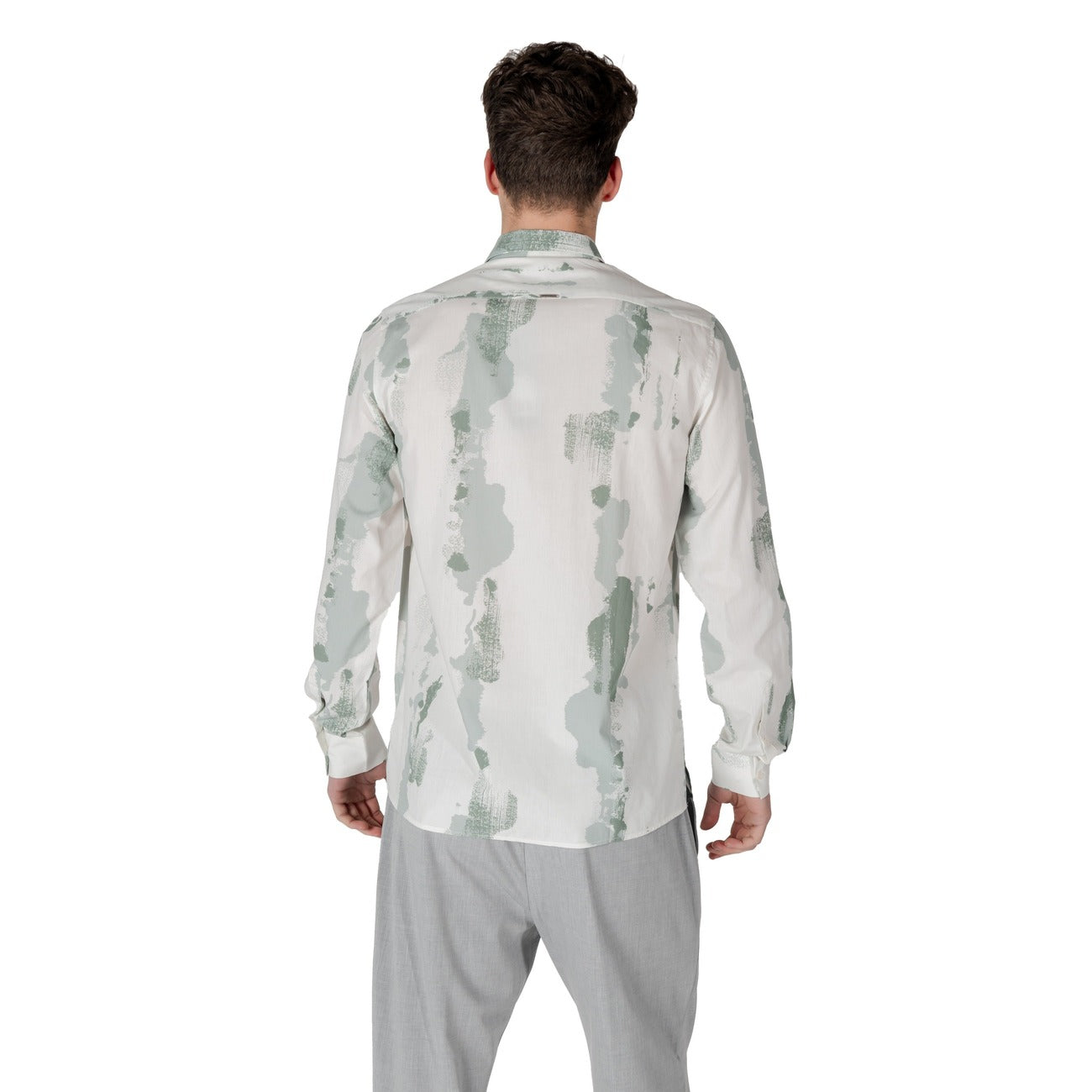 Antony Morato Shirt Heren Groen #2462443
