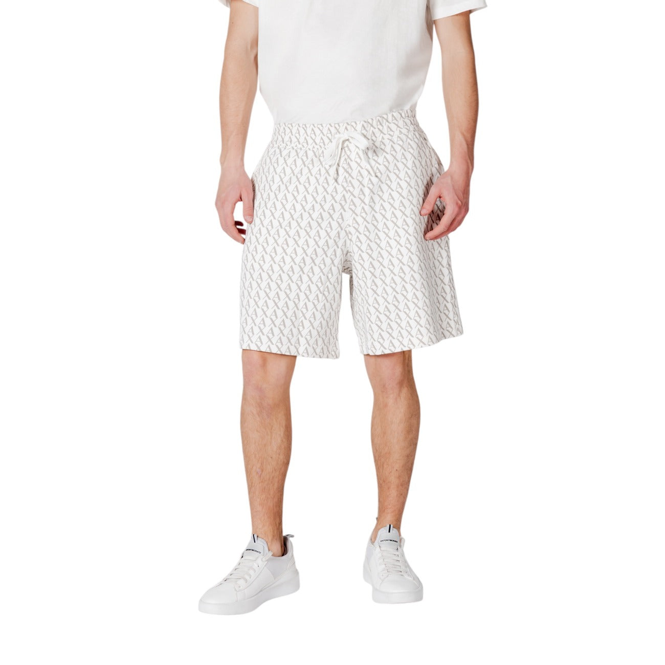 Armani Exchange Bermuda Herren Grau