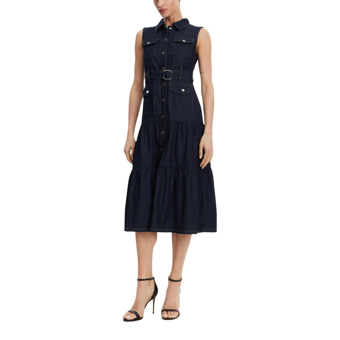 Morgan De Toi Jurk Dames Blauw Blauw #2451548