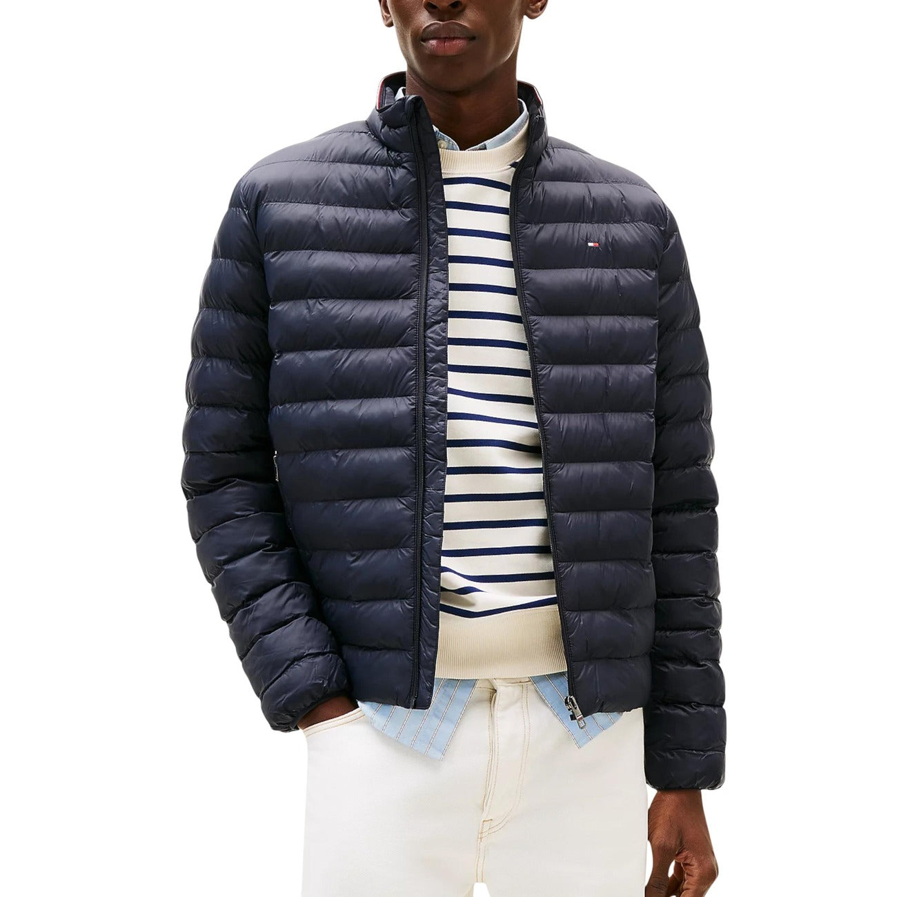 Tommy Hilfiger Jeans Windbreaker Herren Schwarz