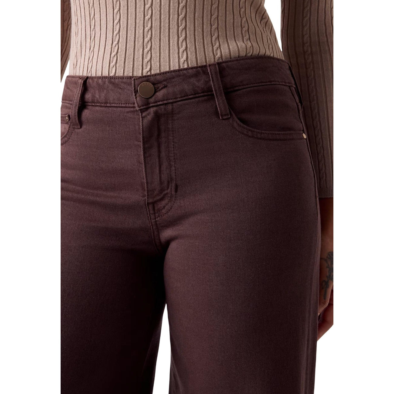 Guess Broek Dames Bruin #2470532