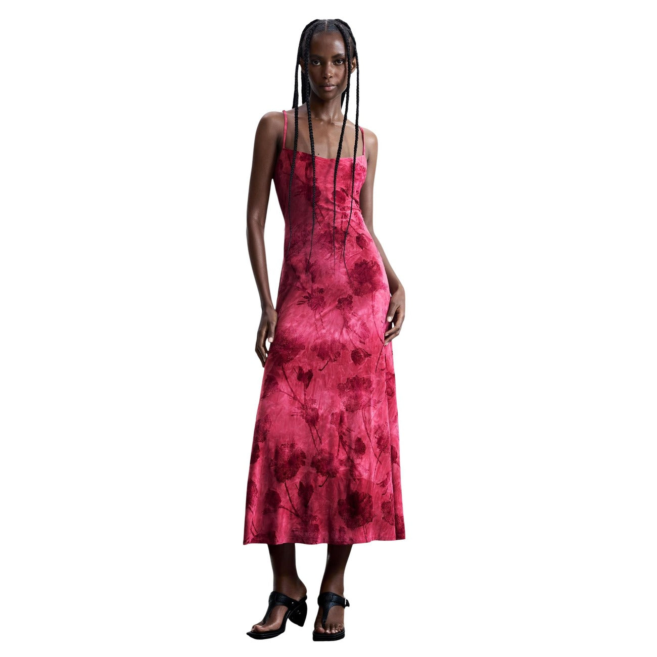 Desigual Kleid Damen Fuchsia