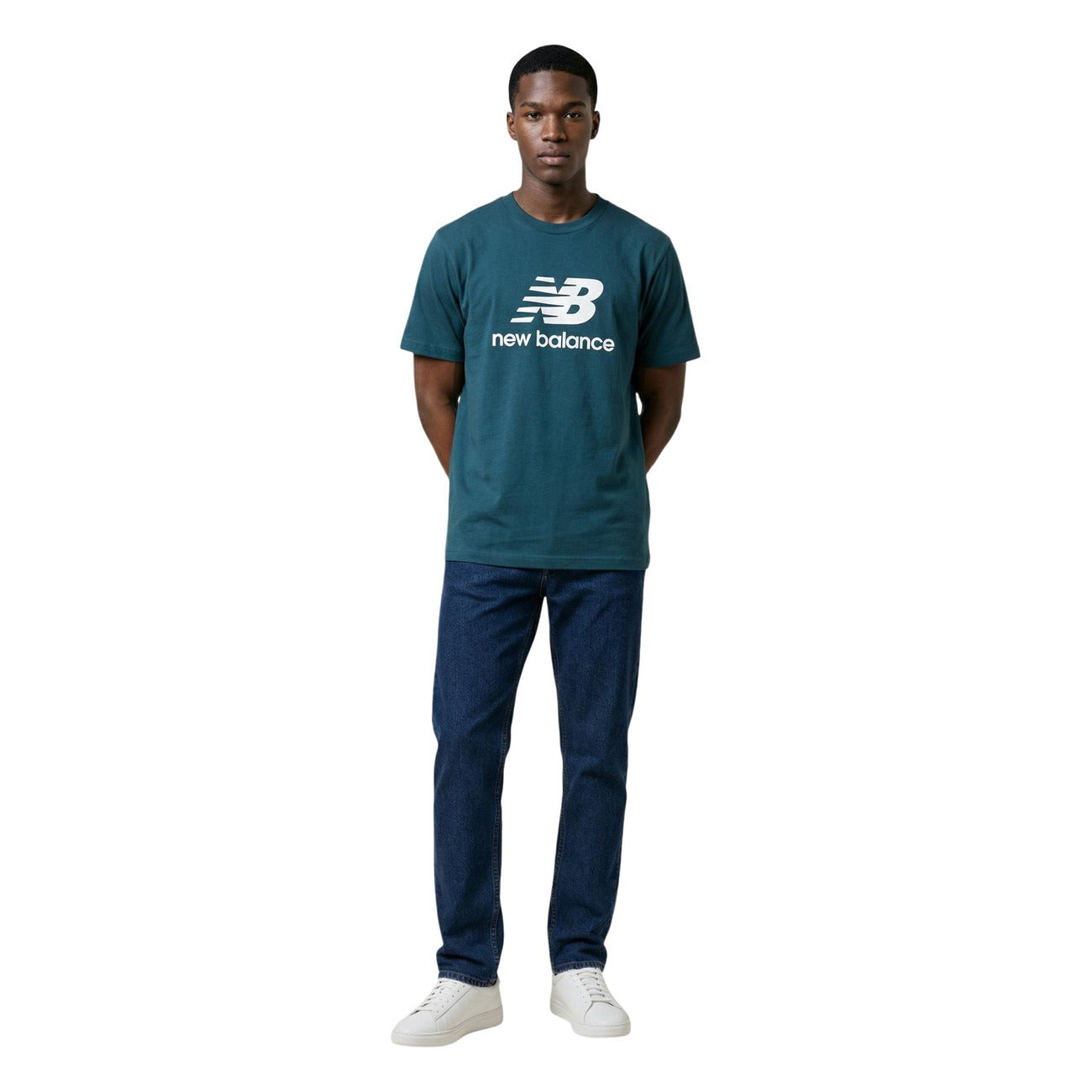 New Balance T-shirt Men Green #2460214