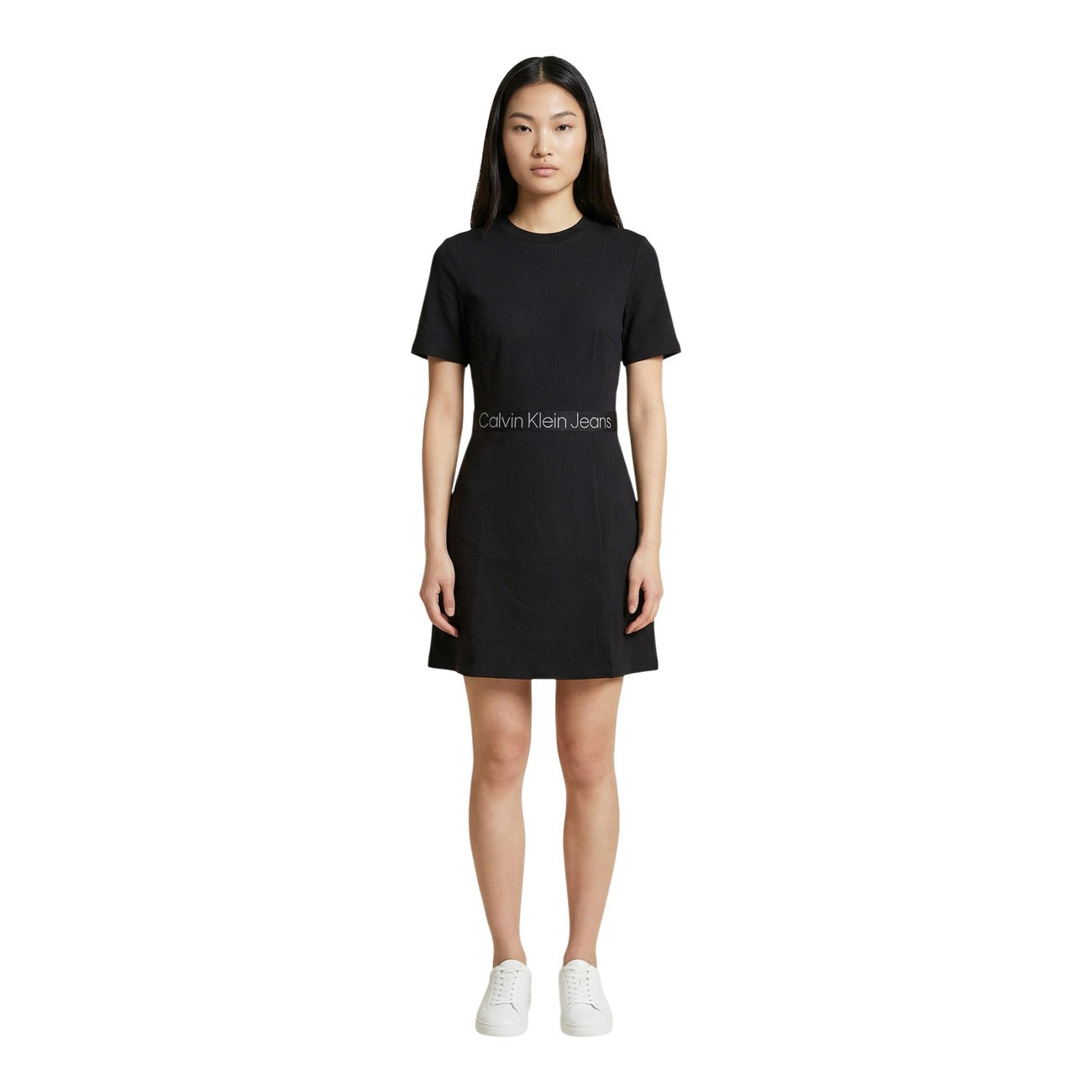 Calvin Klein Jeans Kleid Damen Schwarz #2453372