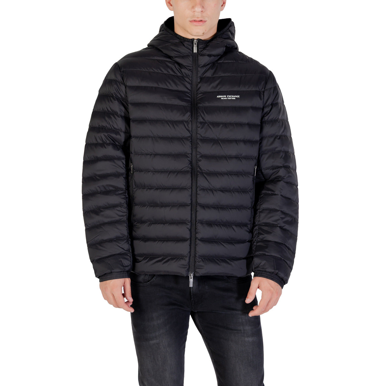 Armani Exchange Windbreaker Heren Zwart