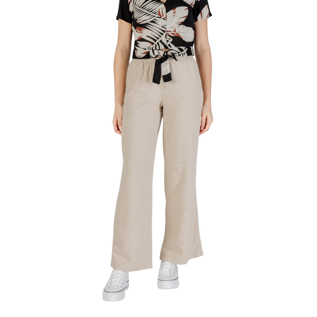 Only Broek Dames Beige #2462772