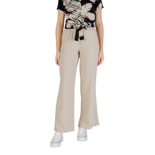 Only Broek Dames Beige #2462772