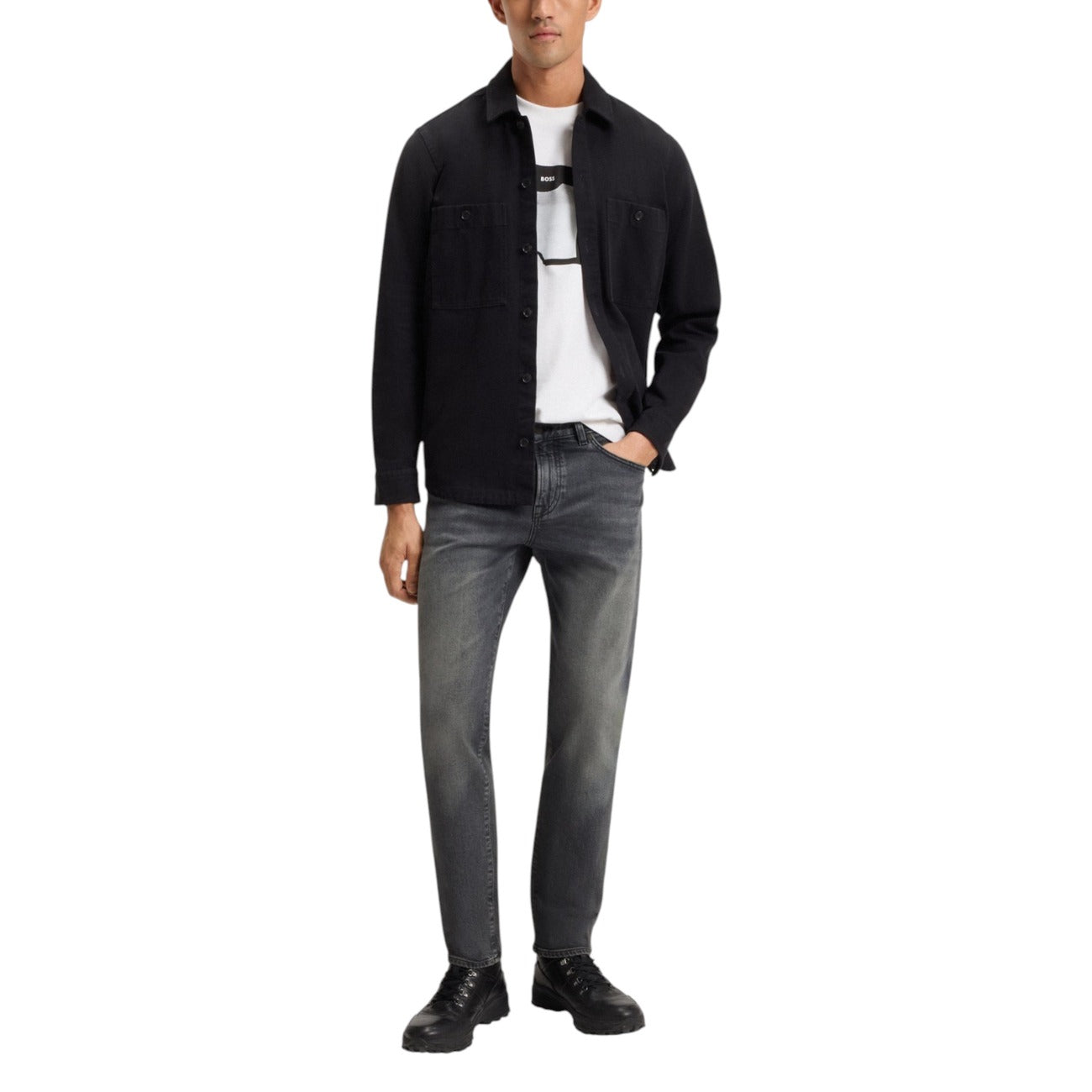 Boss Jeans Herren Grau #2441664