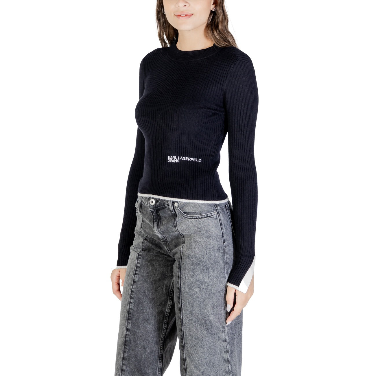 Karl Lagerfeld Jeans Breimode Dames Zwart #2428147