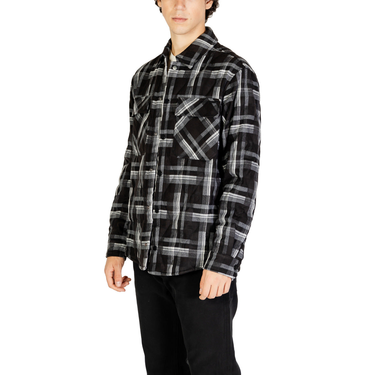 Gianni Lupo Shirt Heren Zwart #2350243