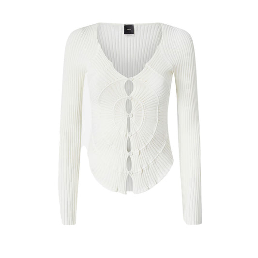 Pinko Cardigan Damen Weiß