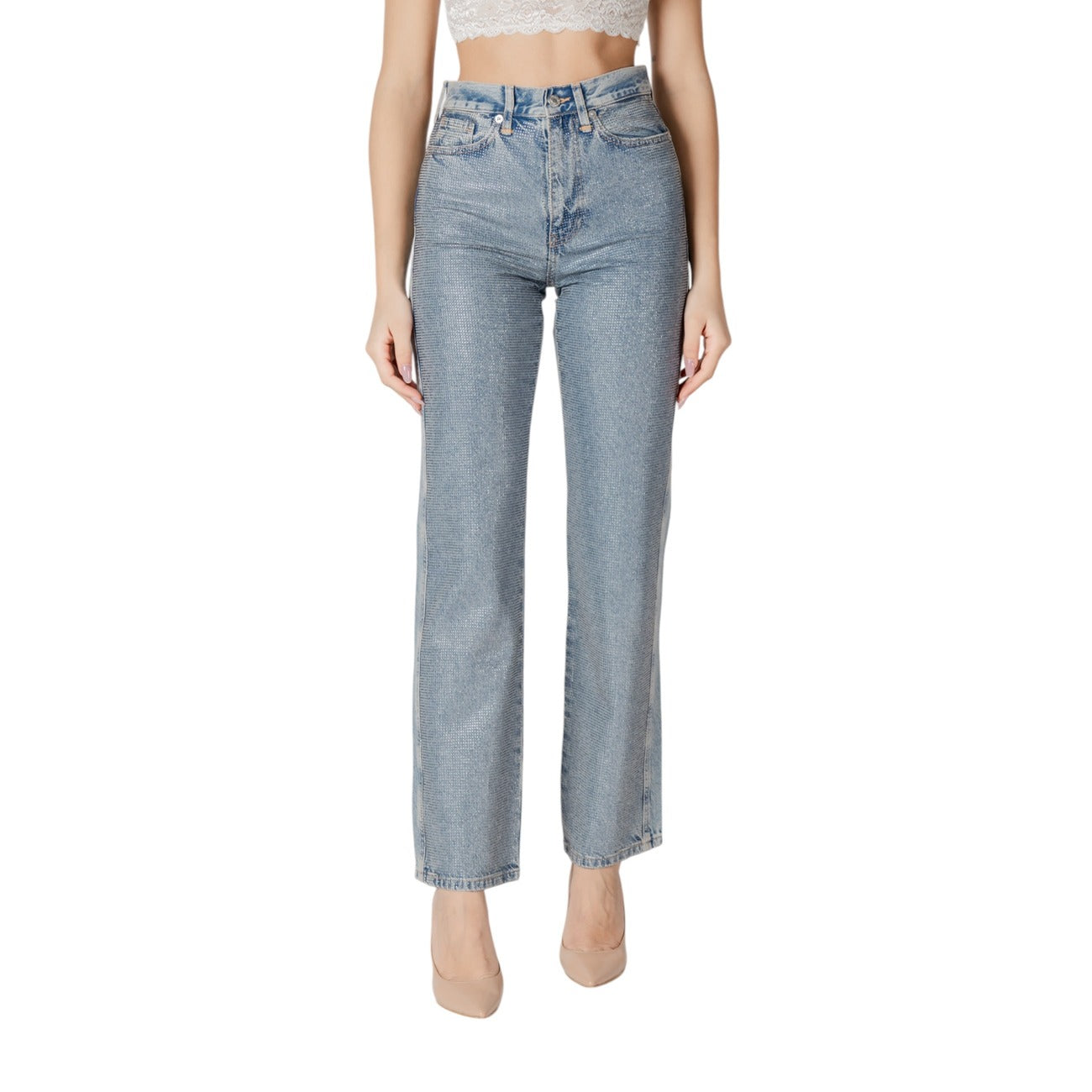 Only Jeans Dames Lichtblauw #2413287