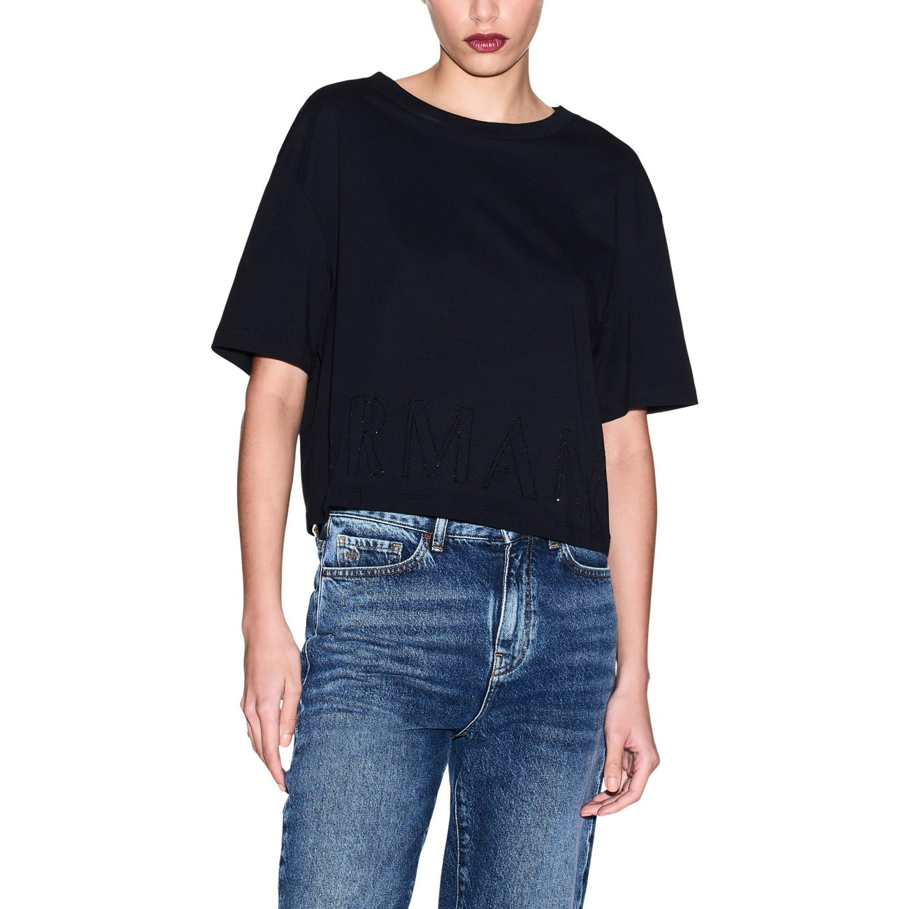 Armani Exchange T-Shirt Damen Weiß #2450830