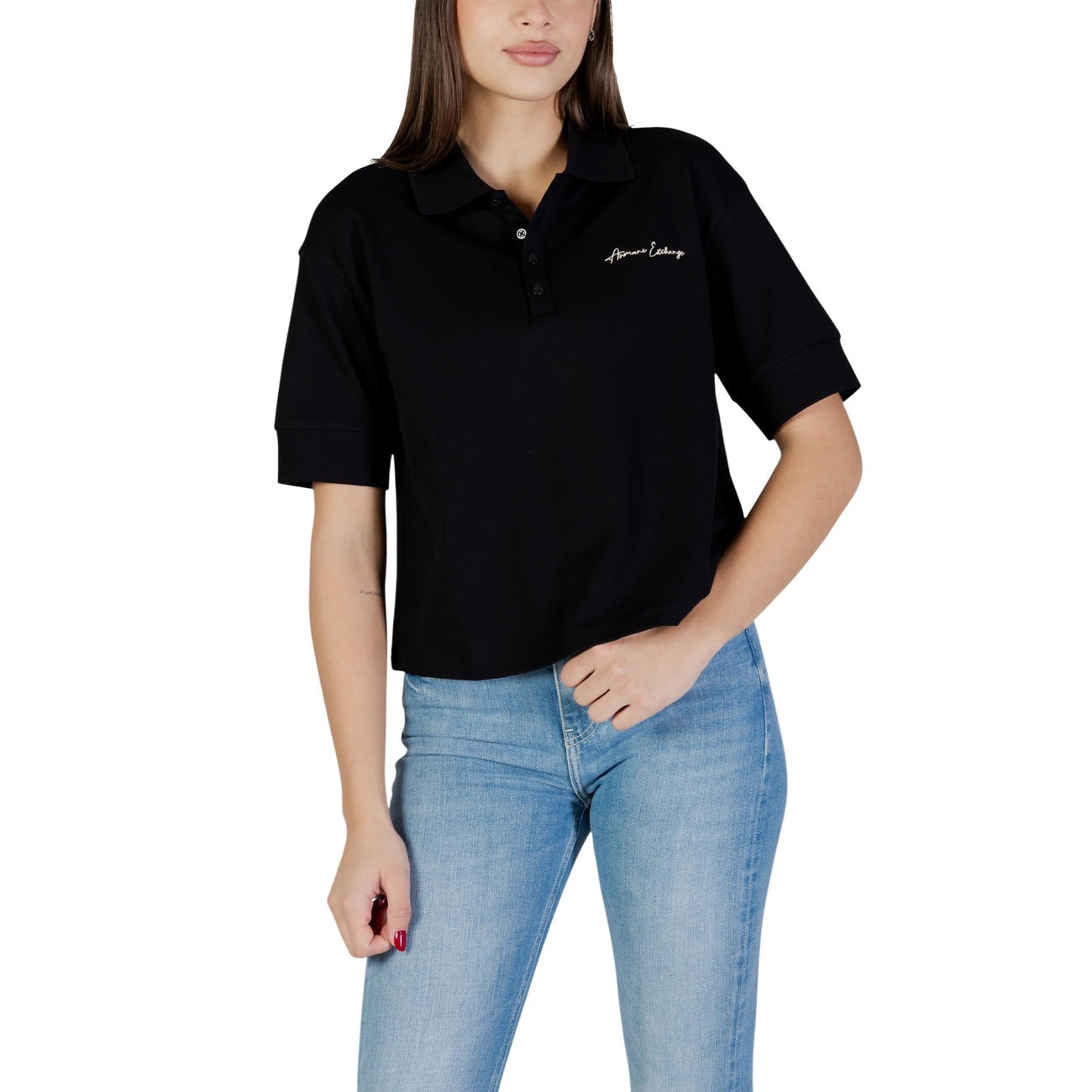 Armani Exchange T-shirt Dames Zwart #2450005