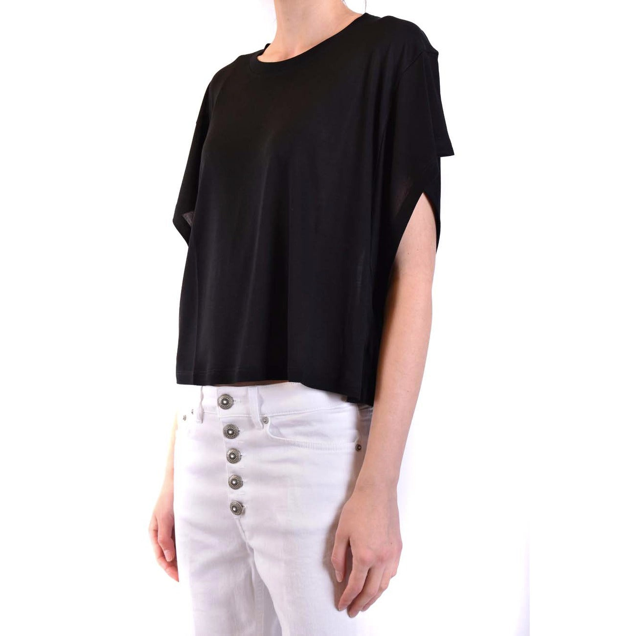 Dondup T-shirt Dames Zwart