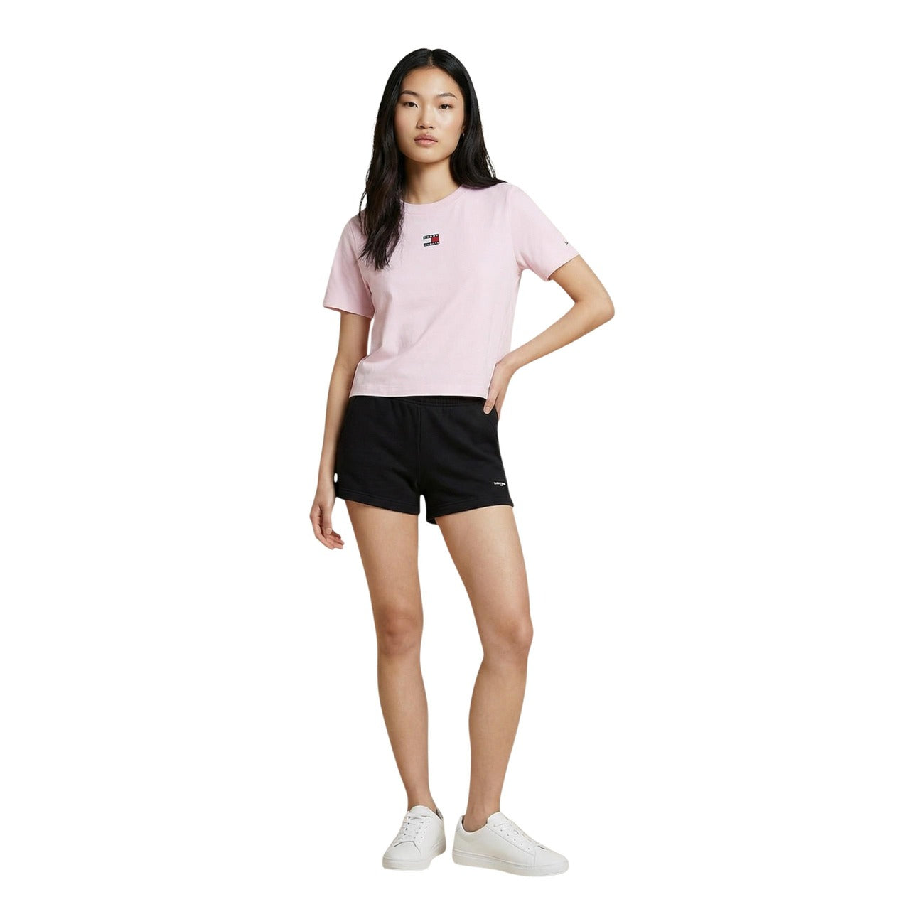 Tommy Hilfiger Jeans T-Shirt Damen Rosa