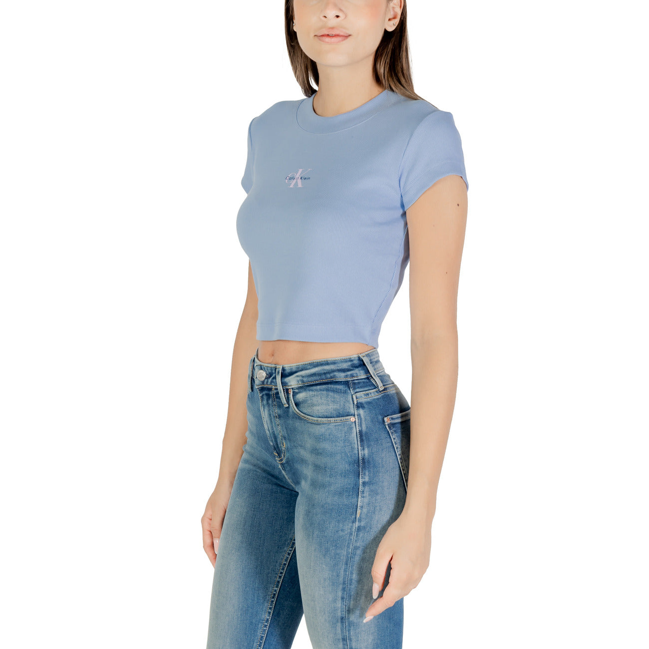 Calvin Klein Jeans Top Dames Lichtblauw