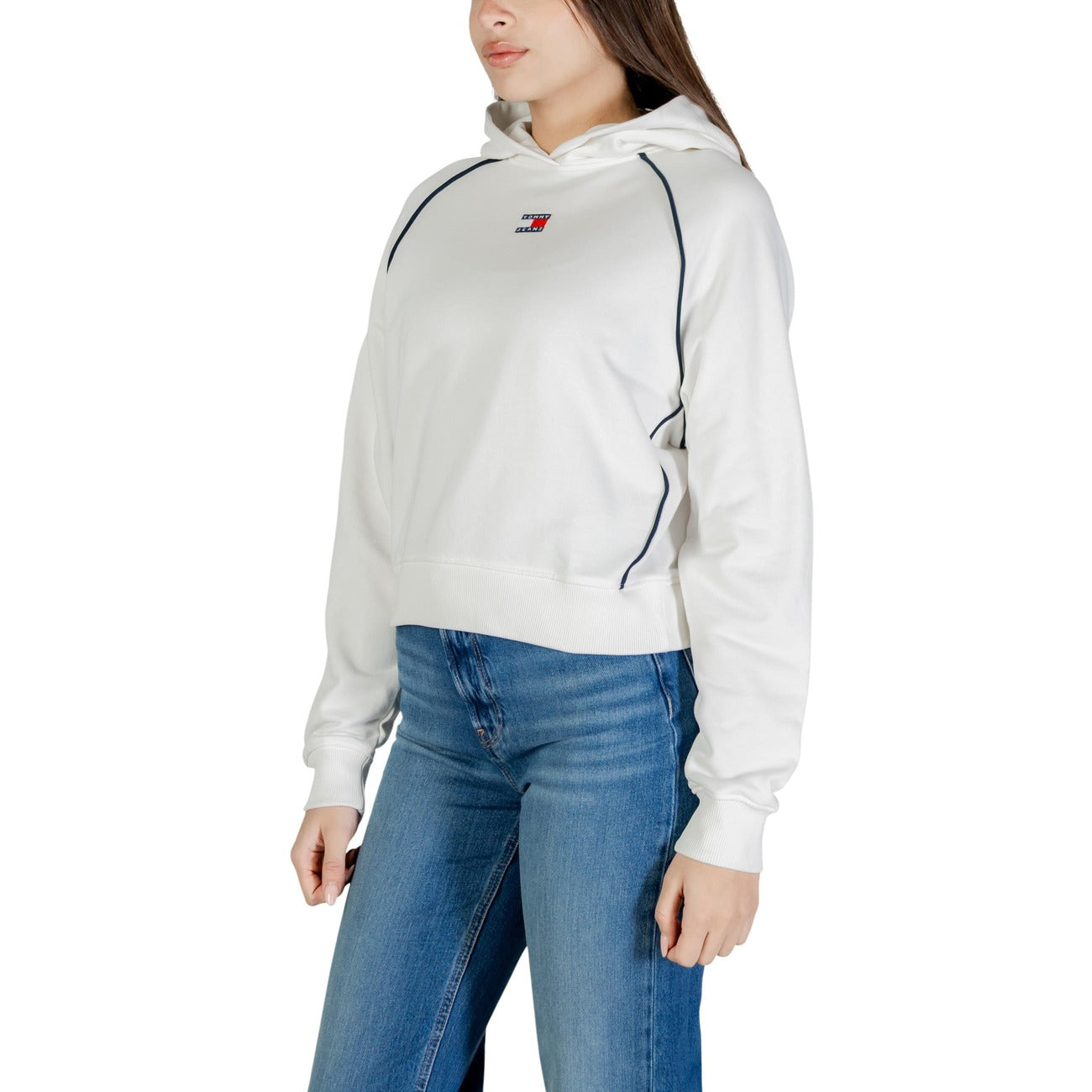 Tommy Hilfiger Jeans Sweatshirt Dames Wit #2470030