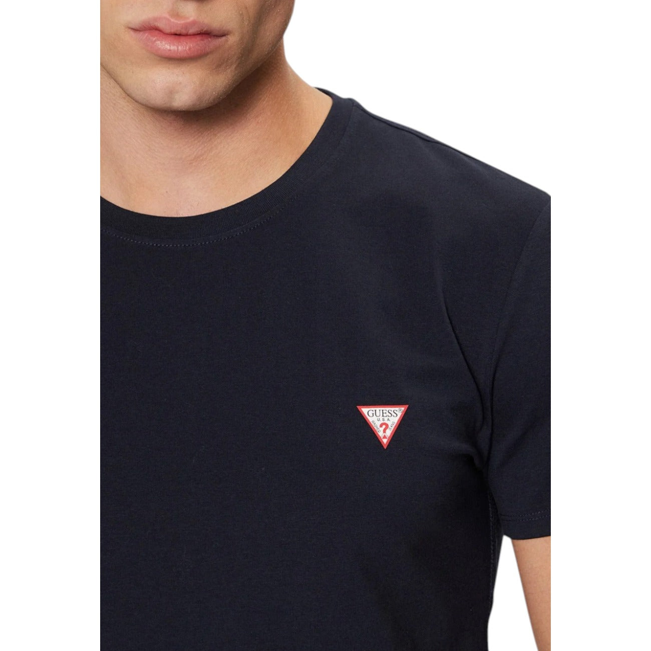 Guess T-shirt Heren Blauw #2408155