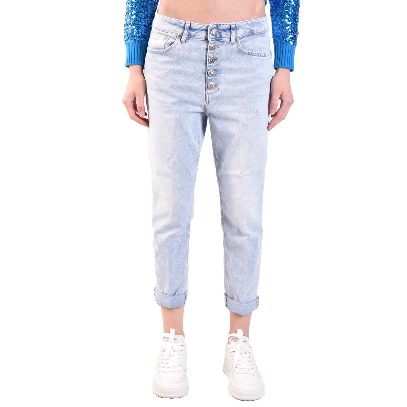 Dondup Jeans Damen Hellblau