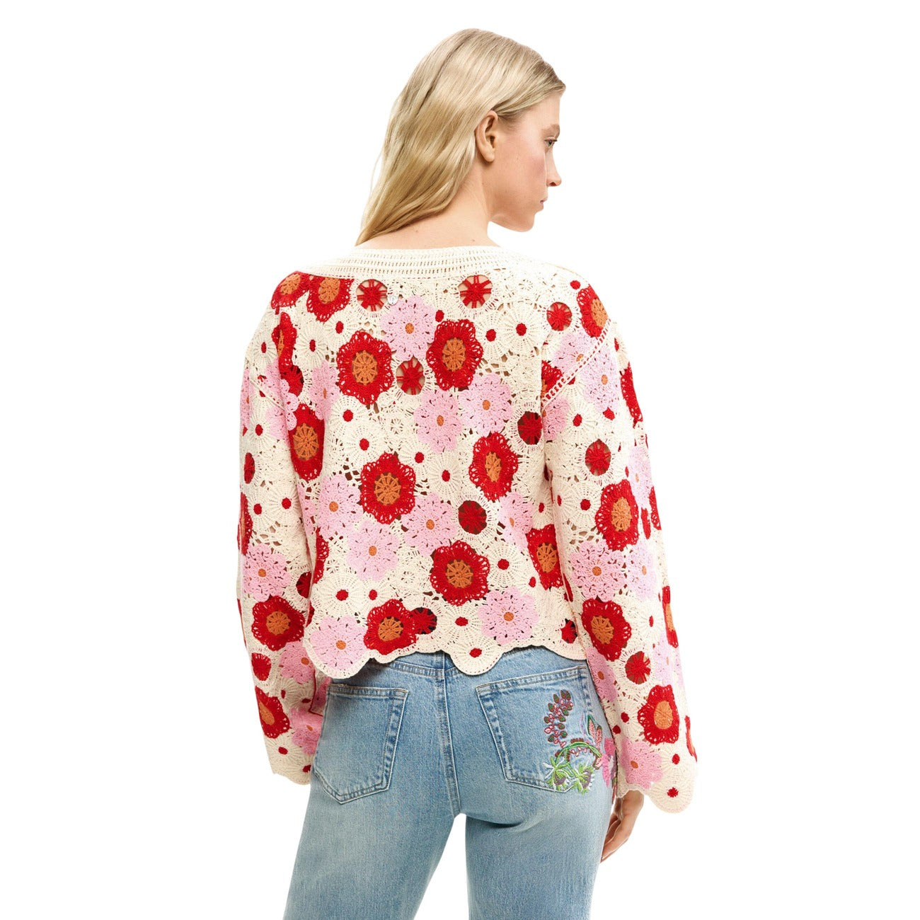Desigual Strickmode Damen Beige