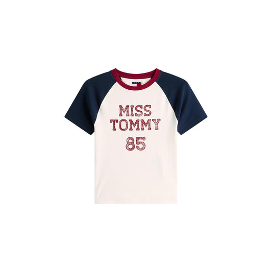 Tommy Hilfiger Jeans T-Shirt Damen Schwarz #2453377
